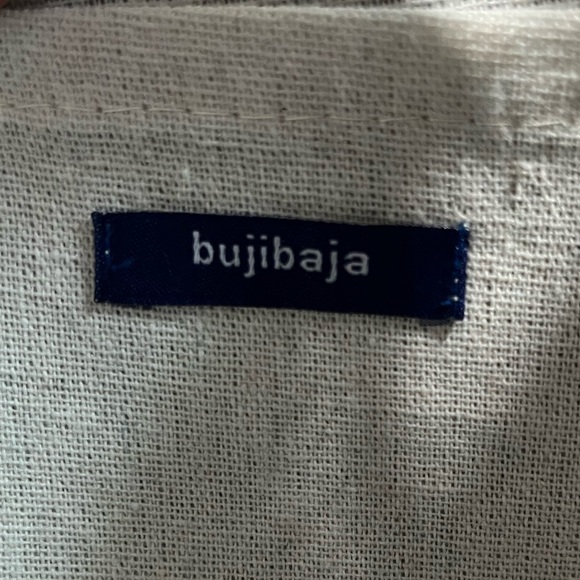 Buji Baja Round Navy Straw bag - Picture 5 of 5